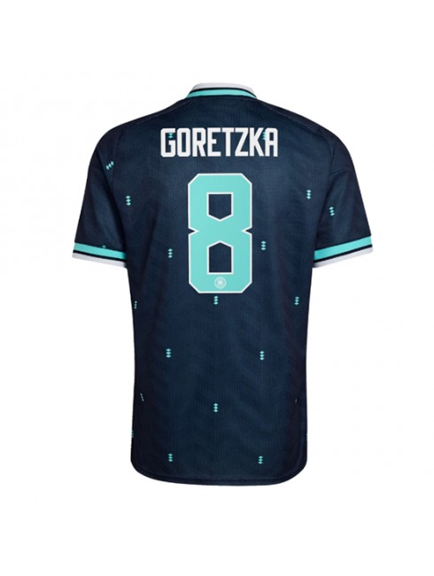 Deutschland Leon Goretzka #8 Auswärtstrikot WM 2026 Kurzarm Deutschland Leon Goretzka #8 Auswärtstrikot WM 2026 Kurzarm